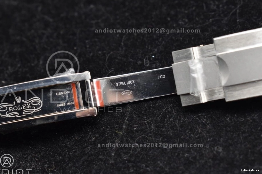 SS SS Daytona SmoothTexture Black 823 Edition Orange on Dial Best Bracelet A ADGF 1208